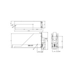 TDK-Lambda Mounting Bracket, for use with RWS300B, RWS-B Series