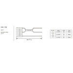 TDK-Lambda Wire Harness, for use with VS10C, VS15C, VS-C Series