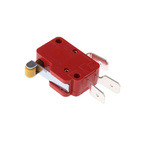 SPDT Roller Lever Microswitch, 10 A @ 250 V ac