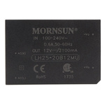 RS PRO Switching Power Supply, 12V dc, 2.1A, 25W, 1 Output, 264 V ac, 370 V dc Input Voltage