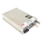 MEAN WELL Switching Power Supply, RSP-3000-48, 48V dc, 62.5A, 3kW, 1 Output, 180 → 264 V ac, 254 → 370 V