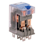 Turck, 24V dc Coil Non-Latching Relay DPDT, 6A Switching Current Plug In