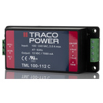 TRACOPOWER Switching Power Supply, TML 100-112C, 12V dc, 7A, 84W, 1 Output, 100 → 240V ac Input Voltage