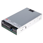 MEAN WELL Switching Power Supply, RSP-500-5RS, 5V dc, 90A, 450W, 1 Output, 120 → 370 V dc, 85 → 264 V ac