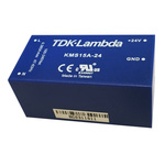 TDK-Lambda Switching Power Supply, KMS15A-5, 5V dc, 3A, 15W, 1 Output, 120 → 370 V dc, 90 → 264 V ac