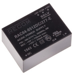 Recom Switching Power Supply, RAC04-0512DC/277-E, 5V dc, 33 mA, 720 mA, 4W, 1 Output, 80 → 305V ac Input Voltage