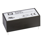 XP Power Switching Power Supply, ECL25US15-E, 15V dc, 1.67A, 25W, 1 Output, 120 → 370 V dc, 85 → 264 V ac