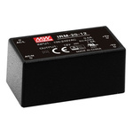 MEAN WELL Switching Power Supply, IRM-20-12, 12V dc, 1.8A, 21.6W, 1 Output, 120 → 370 V dc, 85 → 264 V ac