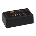 MEAN WELL Switching Power Supply, IRM-30-24, 24V dc, 1.3A, 31W, 1 Output, 85 → 264V ac Input Voltage