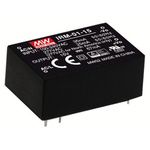 MEAN WELL Switching Power Supply, IRM-01-15, 15V dc, 67mA, 1W, 1 Output, 120 → 430 V dc, 85 → 305 V ac