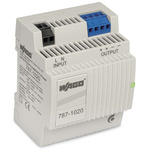 Wago Switching Power Supply, 787-1020, 5V dc, 5.5A, 27.5W, 100 → 240V ac Input Voltage
