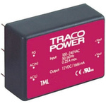 TRACOPOWER Switching Power Supply, TML 40205, ±5V dc, 4A, 40W, Dual Output, 100 → 375 V dc, 90 → 264 V ac