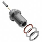 Cinch Connectors 50Ω Straight Cable Mount N ConnectorBulkhead Fitting, jack
