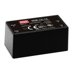 MEAN WELL Switching Power Supply, IRM-10-15, 15V dc, 670mA, 10W, 1 Output, 120 → 370 V dc, 85 → 264 V ac
