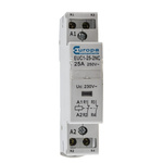 Europa 2 Pole Contactor - 25 A, 230 V ac Coil, 2NC, 4 kW