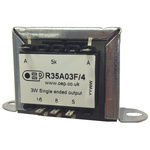 Panel Mount Audio Transformer 4 Ω, 8 Ω 12W
