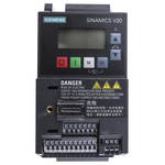 Siemens Inverter Drive, 0.75 kW, 1 Phase, 230 V ac, 4.2 A, SINAMICS V20 Series
