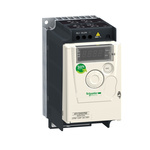 Schneider Electric Variable Speed Drive, 0.75 kW, 1 Phase, 200 → 240 V, 4.2 A, Altivar 12 Series