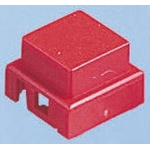Red Tactile Switch Cap for use with KSA Series, KSL Series