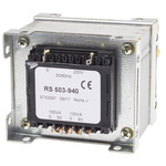 RS PRO 200VA 2 Output Chassis Mounting Transformer, 9V ac, IEC 61558-2-6