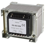 RS PRO 200VA 2 Output Chassis Mounting Transformer, 20V ac, IEC 61558-2-6