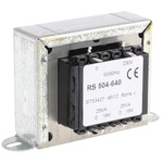 RS PRO 50VA 2 Output Chassis Mounting Transformer, 18V ac, IEC 61558-2-6
