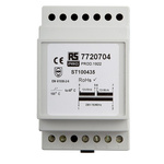 RS PRO 16VA DIN Rail Transformer, 230V ac Primary, 12V ac Secondary