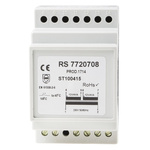 RS PRO 8VA DIN Rail Transformer, 230V ac Primary, 12V ac Secondary