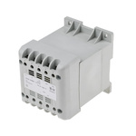 RS PRO 100VA DIN Rail Transformer, IEC 61558-2-6, 400V ac Primary, 24V ac Secondary