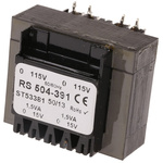 RS PRO 15V ac 2 Output Through Hole PCB Transformer, 3VA