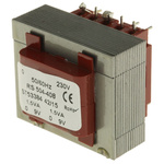 RS PRO 9V ac 2 Output Through Hole PCB Transformer, 3VA