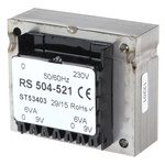 RS PRO 9V ac 2 Output Through Hole PCB Transformer, 12VA