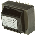 RS PRO 20V ac 2 Output Through Hole PCB Transformer, 6VA