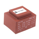 RS PRO 2 x 12V ac 2 Output PCB Mount PCB Transformer, 10VA