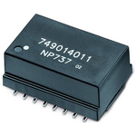 Surface Mount Lan Ethernet Transformer, 24.55 x 18.25mm