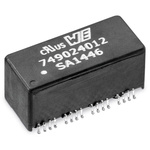 Surface Mount Lan Ethernet Transformer, 24.55 x 18.25mm