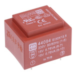 Myrra 15V ac 2 Output Through Hole PCB Transformer, 1.5VA