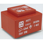 Myrra 9V ac 2 Output Through Hole PCB Transformer, 10VA