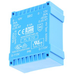 Block 12V ac 2 Output Through Hole PCB Transformer, 6VA