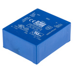 Block 12V ac 2 Output Through Hole PCB Transformer, 18VA