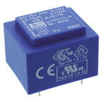 Block 15V ac 2 Output Through Hole PCB Transformer, 1.5VA