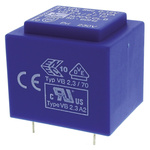 Block 12V ac 2 Output Through Hole PCB Transformer, 2.3VA