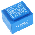Block 24V ac 2 Output Through Hole PCB Transformer, 1.5VA