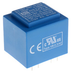 Block 15V ac 2 Output Through Hole PCB Transformer, 2.3VA