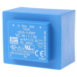 Block 24V ac 1 Output Through Hole PCB Transformer, 16VA