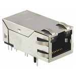 Through Hole Lan Ethernet Transformer, 17 x 13.87 x 33.02mm
