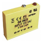 Opto 22 PLC I/O Module 48.8 x 12.2 x 41.1 mm Digital AC Voltage Digital 90 → 140 V ac/dc
