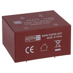 Myrra 15V dc 1 Output PCB Mount PCB Transformer, 10W