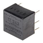 Schaffner Through Hole Pulse Transformer 1:1:1 Turns Ratio, 2.5mH Prim. Inductance