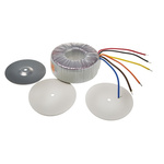 Nuvotem Talema 230V ac, 2 x 25V ac Toroidal Transformer, 500VA 2 Output